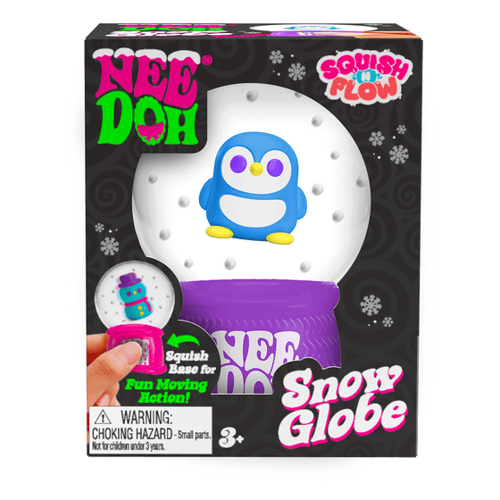 NeeDoh Squish N Flow Snow Globe Prime T66655